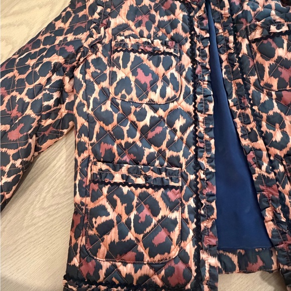J. Crew Animal Print Quilted Jacket - Picture 3 of 6